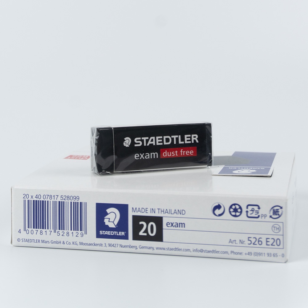staedtler-exam-526-e20-eraser-ยางลบก้อน-สีดำ-ของแท้-1-ชิ้น