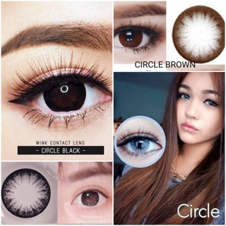 💟 Circle ( Only ) ๑ black -00 ถึง -1000 Pretty doll Guess Pitchylens Sweety (ระบุยี่ห้อถามก่อน) Contactlens