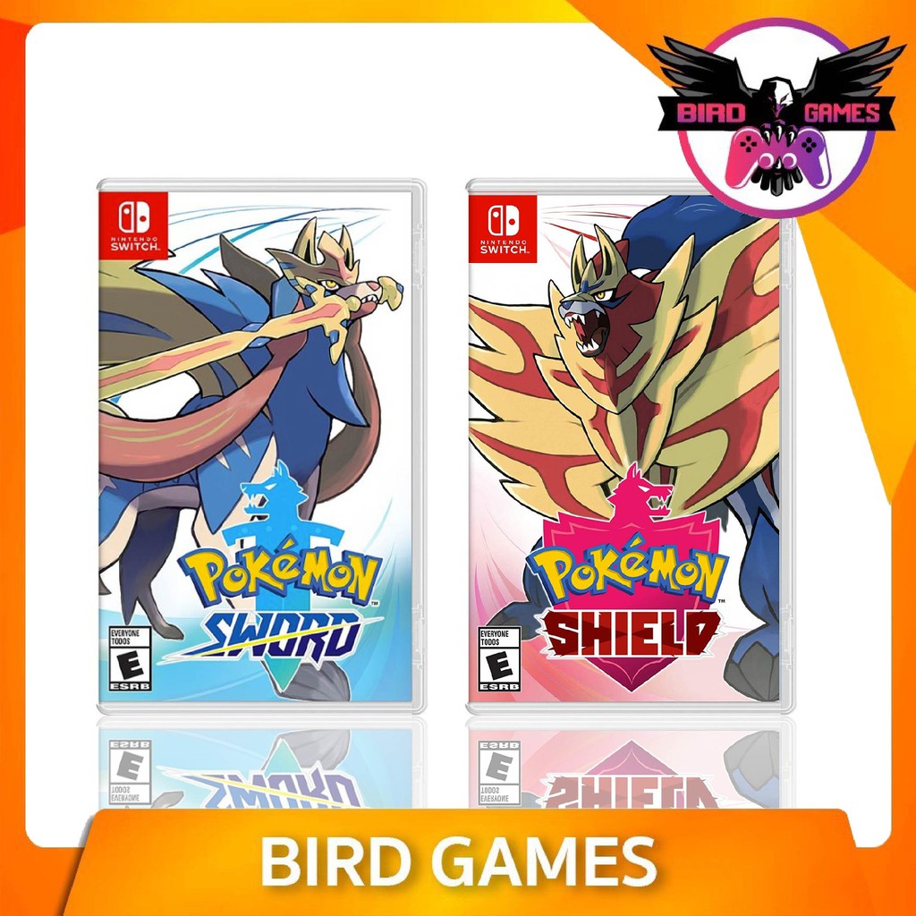 ภาพหน้าปกสินค้าNintendo Switch : Pokemon Sword / Shield จากร้าน birdgames บน Shopee