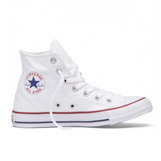 รูปภาพสินค้าแรกของCONVERSE All Star Classic Hi - White สีขาว รองเท้า คอนเวิร์ส แท้ คลาสสิค หุ้มข้อ
