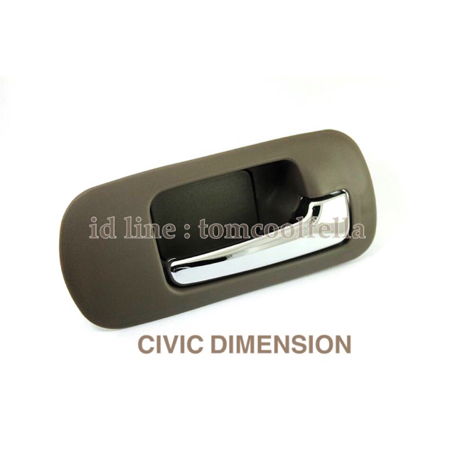 ภาพหน้าปกสินค้ามือเปิดประตูใน honda civic dimension ES ปี2000-2006 จากร้าน tomchawa บน Shopee