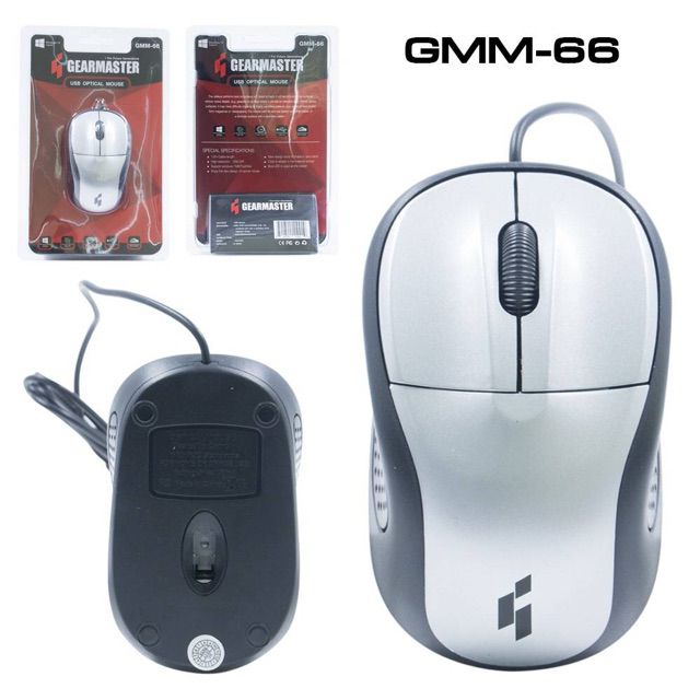 GEARMASTER เม้าส์มีสาย รุ่น GMM-66 | Shopee Thailand