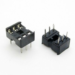 3pcs/lot IC SOCKET 6 PIN DIP 6P 6PIN IC Sockets Adaptor