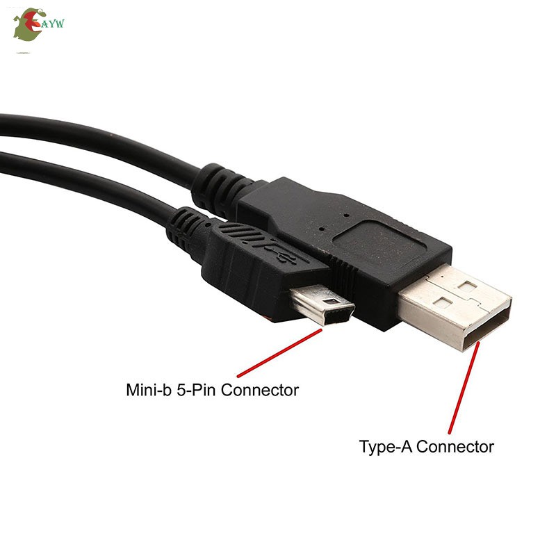 สายสายเคเบิ้ล-usb-2-0-type-a-to-usb-mini-5-pin-type-b-1-y-data-amp-power