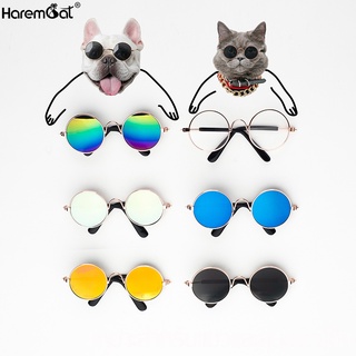 ภาพหน้าปกสินค้าHarmcat แว่นแมว แว่นหมา แว่นสุนัข Pet glasses แว่นตาแฟชั่นสําหรับสุนัขแมว แว่นตากันแดดสะท้อนแสง เเว่นวงกลม นํ้าหนักเบา ที่เกี่ยวข้อง