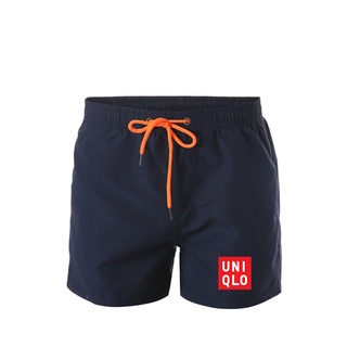 Uniqlo ใหม่ เสื้อยืดแขนสั้น กางเกงขาสั้น ผ้าฝ้ายแท้ แฟชั่น