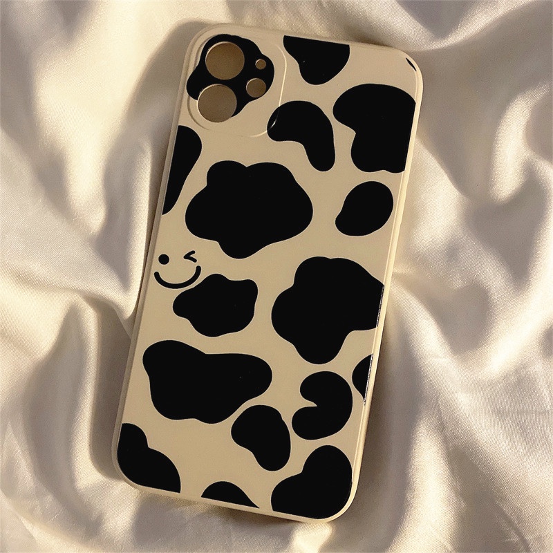 เคสโทรศัพท์มือถือแบบนิ่ม-tpu-ลายวัวหน้ายิ้ม-สําหรับ-oppo-a76-a36-a55-a15-a15s-a53-a33-a52-a92-a31-a91-a16-a74-a95-a73-a94-a93-a54-a5-a9-2020-a3s-a12e-a1k-f1s-f5-เยาวชน-a83-f11-f9-a7-a5s-ax7-reno-5f-4f