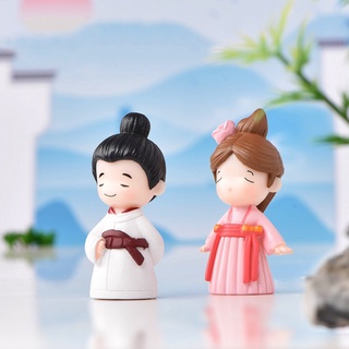 ชุดเครื่องแต่งกายคู่ขนาดเล็กสําหรับตกแต่งสวน 2ชิ้น/ชุด