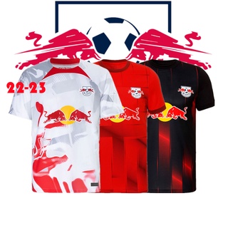 เสื้อกีฬาแขนสั้น ลายทีมชาติฟุตบอล Leipzig 2022 23 RB ชุดเหย้า คุณภาพสูง