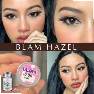 ❤️ Blam สี Hazel : Lovely soft คอนแทคเลนส์ ขนาดมินิ