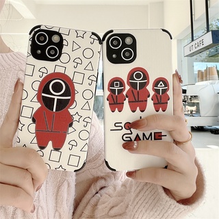 เคสโทรศัพท์มือถือหนัง ลายเกมหมึก สําหรับ Samsung S9 S10 PLUS S20 FE S21 PLUS note 8 note 9 note 10 note 20 Ultra J4 J5 J6 PLUS J6+ J7 PRO J2 PRIME