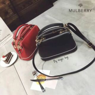 MULBERRY  กระเป๋าสะพายข้างคล้ายทรงหมอน