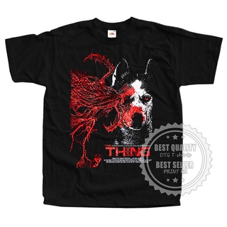 T-shirt  เสื้อยืด พิมพ์ลายโปสเตอร์ภาพยนตร์สยองขวัญ The Thing V36 แฟชั่นฤดูร้อน สไตล์มินิมอล สําหรับแม่ และเด็กS-5XL