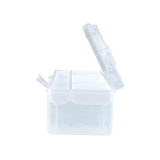 กล่องเก็บของพลาสติก มีหูหิ้ว ขนาด 29x11.6x9.3 cm.