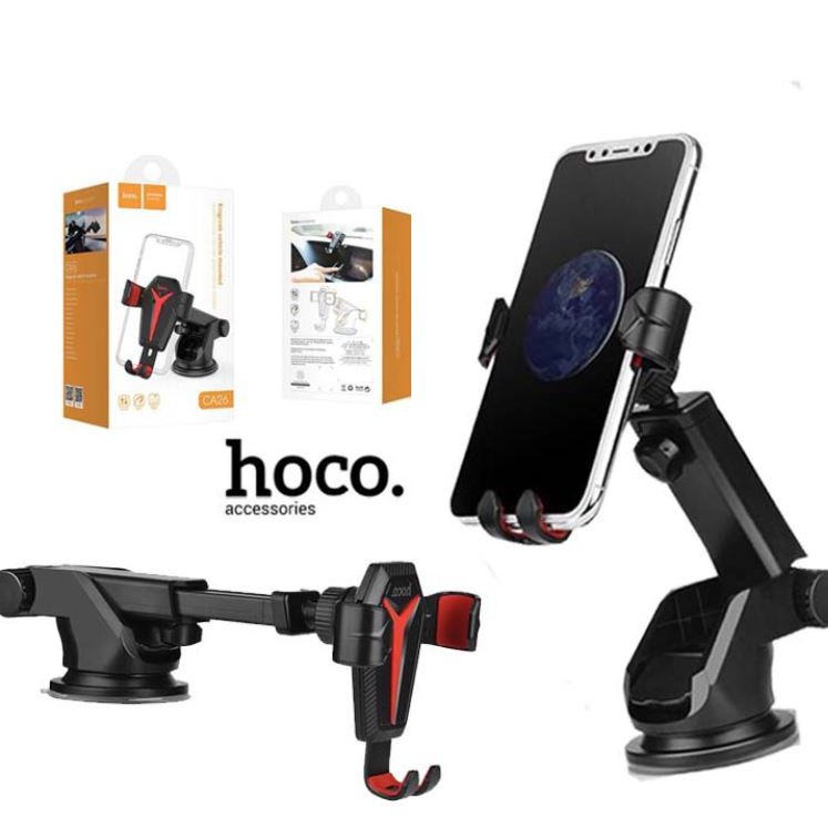 แท้ 100% Hoco CA26 ขาตั้งโทรศัพท์มือถือในรถยนต์ ปรับความยาวของขาได้ ...