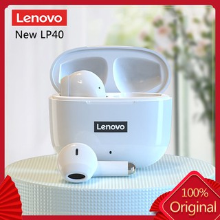 สินค้า Lenovo Tws หูฟัง Lp40S บลูทูธ 5.1 ไร้สายพร้อมไมโครโฟน Hd