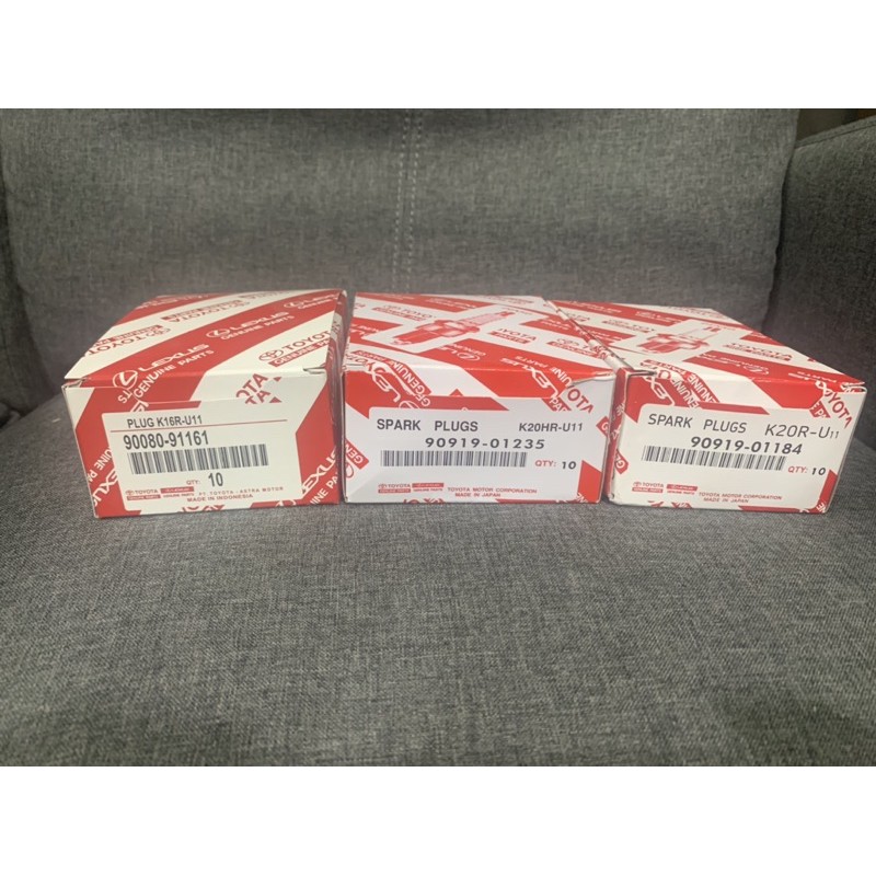 แท้ หัวเทียนแท้ TOYOTA K16 RU11 k20RU11 K20HRU11 ราคาต่อ1หัว | Shopee ...