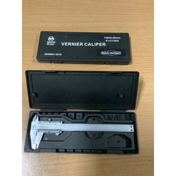 MACOH เวอร์เนีย เวอร์เนียร์ เวอเนีย 6 นิ้ว Vernier แท้ รุ่น NO.2551 ...