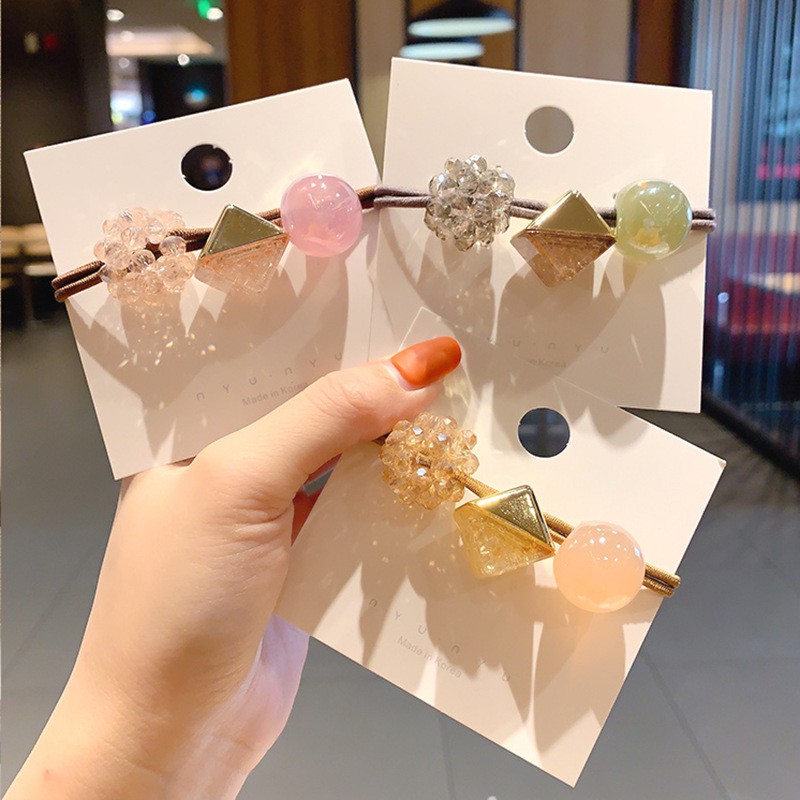 korean-version-ins-temperament-multicolored-crystal-hair-ring-simple-and-stylish-fairy-hair-accessories