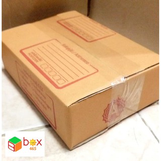 กล่องไปรษณีย์เบอร์ A  แพค  120  กล่อง ขนาดกล่อง 14 x 20 x 6 ซ.ม. กล่องแพคของ กล่อง พัสดุ กล่องลัง กล่องลูกฟูก เบอร์ A