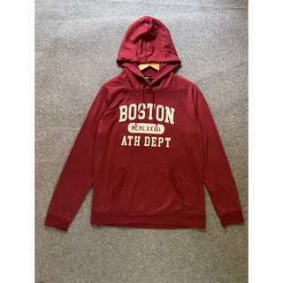 เสื้อกันหนาว เสื้อสเวตเตอร์ ARDENE ลาย BOSTON เสื้อกันหนาวกันลม มีฮู้ด มีเก็บปลายทาง