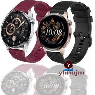 สินค้า สาย huawei watch gt 3 46mm 42mm Smart Watch สาย silicone For huawei gt 3 Smart Watch สายนาฬิก ฟิล์ม huawei watch gt3 อุปกรณ์เสริมสมาร์ทวอทช์