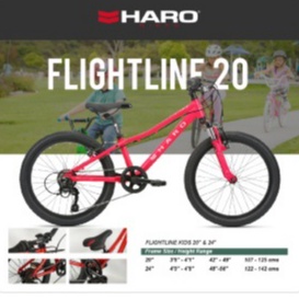 haro-flightline-20-จักรยานเสือภูเขา-สำหรับเด็ก