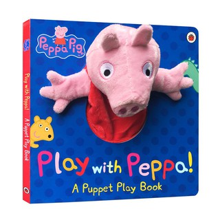 หนังสือนิทานภาษาอังกฤษ Play with Peppa Hand Puppet Book