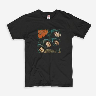 เสื้อยืดวงดนตรีเสื้อยืดยาง พิมพ์ลาย The BEATLES สําหรับผู้ชายall size