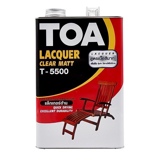 toa-ทีโอเอ-แลคเกอร์เงา-แลคเกอร์ด้าน-t5000-t5500-ขนาด0-946ลิตร