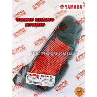 ไส้กรองอากาศ (รับประของแท้ 100%) YAMAHA GRAND FILANO HYBRID (**เท่านั้น**), FAZZIO (B8B-E4450-00)