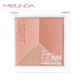 ภาพหน้าปกสินค้าไฮไลท์ MEILINDA  Layer Lighting Up Powder MC-5082 ขนาด 7g ที่เกี่ยวข้อง