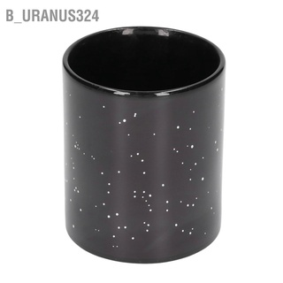 B_uranus324 Color Changing Mug 350ml Heat Sensitive 70°C/158°F Rendering Ceramic Coffee with 12 Constellations Pattern