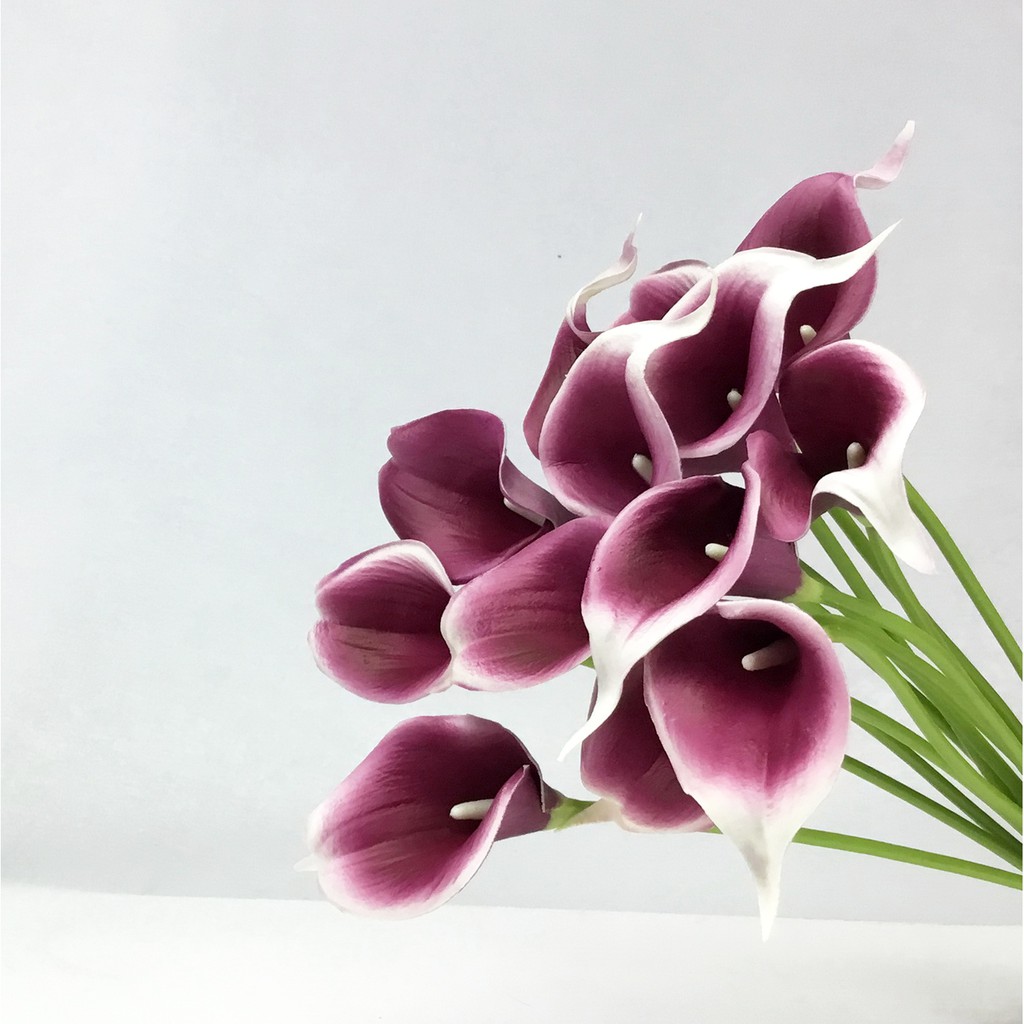 ดอกคาล่าลิลลี่-6ดอก-150-บาท-คาล่าลิลลี่ปลอม-ยาว-36cm-ดอกไม้ประดิษฐ์เกรดพรีเมี่ยม