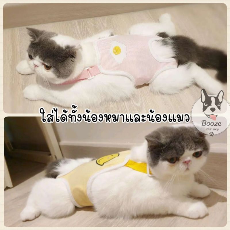 ร้านไทย-ชุดอนามัยสุนัข-ชุดเอี๊ยมใส่เวลาเป็นฮีท-หรือกันการผสมพันธุ์-กางเกงสุนัข