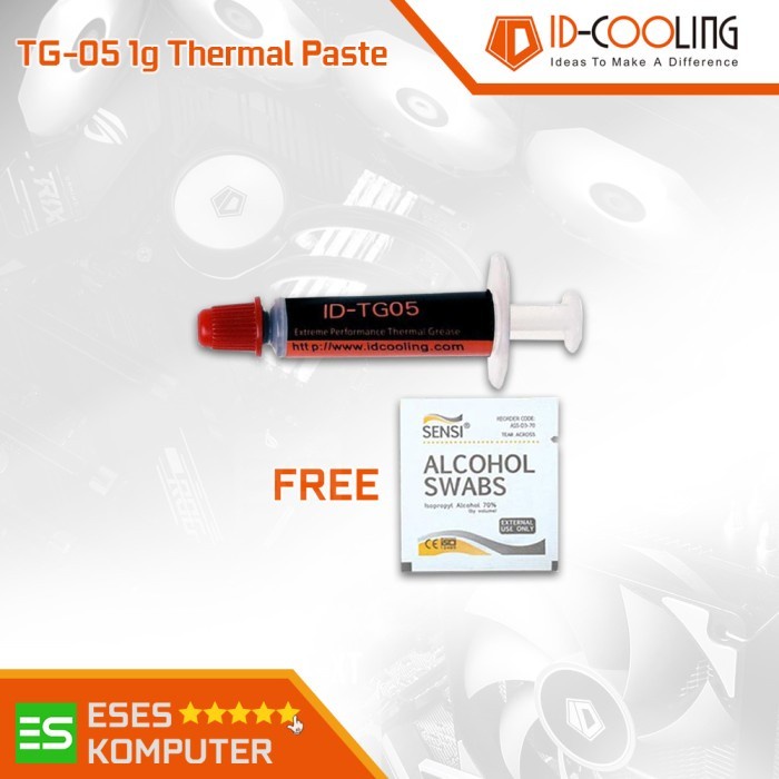Id-cooling TG-05 TG05 สีเงิน 1 กรัม / 1 กรัม สารประกอบจาระบีความร้อน ...