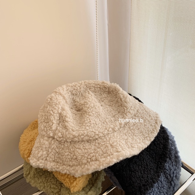 fluffy-bucket-hat-mixed-color