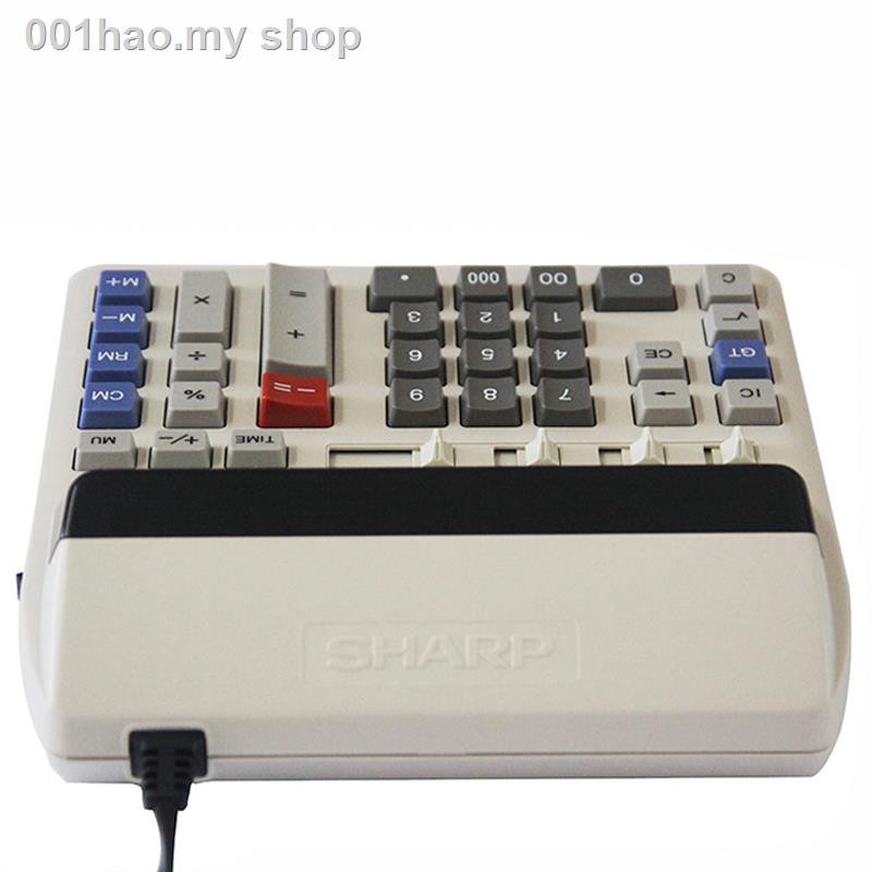 เครื่องคิดเลขที่แม่นยําและเสถียร-sharp-sharp-cs-2122h-เครื่องคิดเลขธนาคาร-หน้าจอ-lcd-led-ขนาดใหญ่-สําหรับสํานักงาน-คอมพิวเตอร์