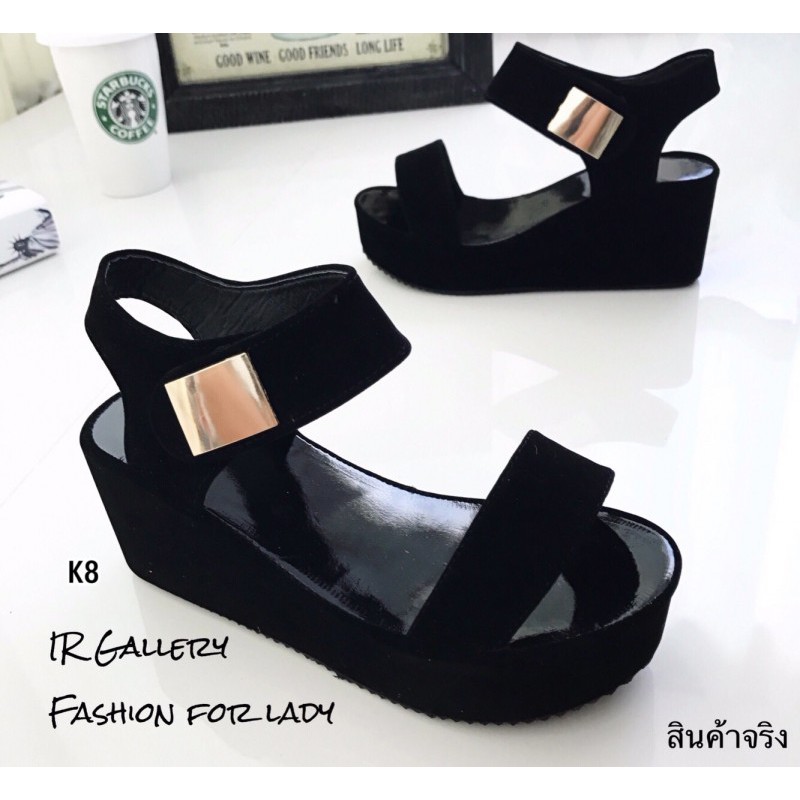 k8-รองเท้าลำลองเตารีดแบบสวมคาดเท้า-ใส่สวยแบบมีกิมมิค-สาวๆควรมีติดตู้ไว้