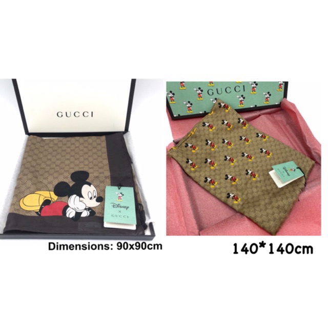 Gucci x Disney Mickey Mouse Shawl