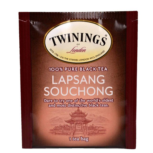 Twinings, 100% Pure Black Tea, Lapsan Souchong, 20 Tea Bags💚พร้อมส่ง💜 ...