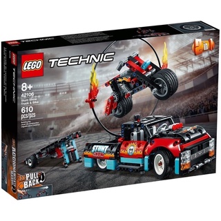 LEGO Technic 42106 Stunt Show Truck & Bike ของแท้