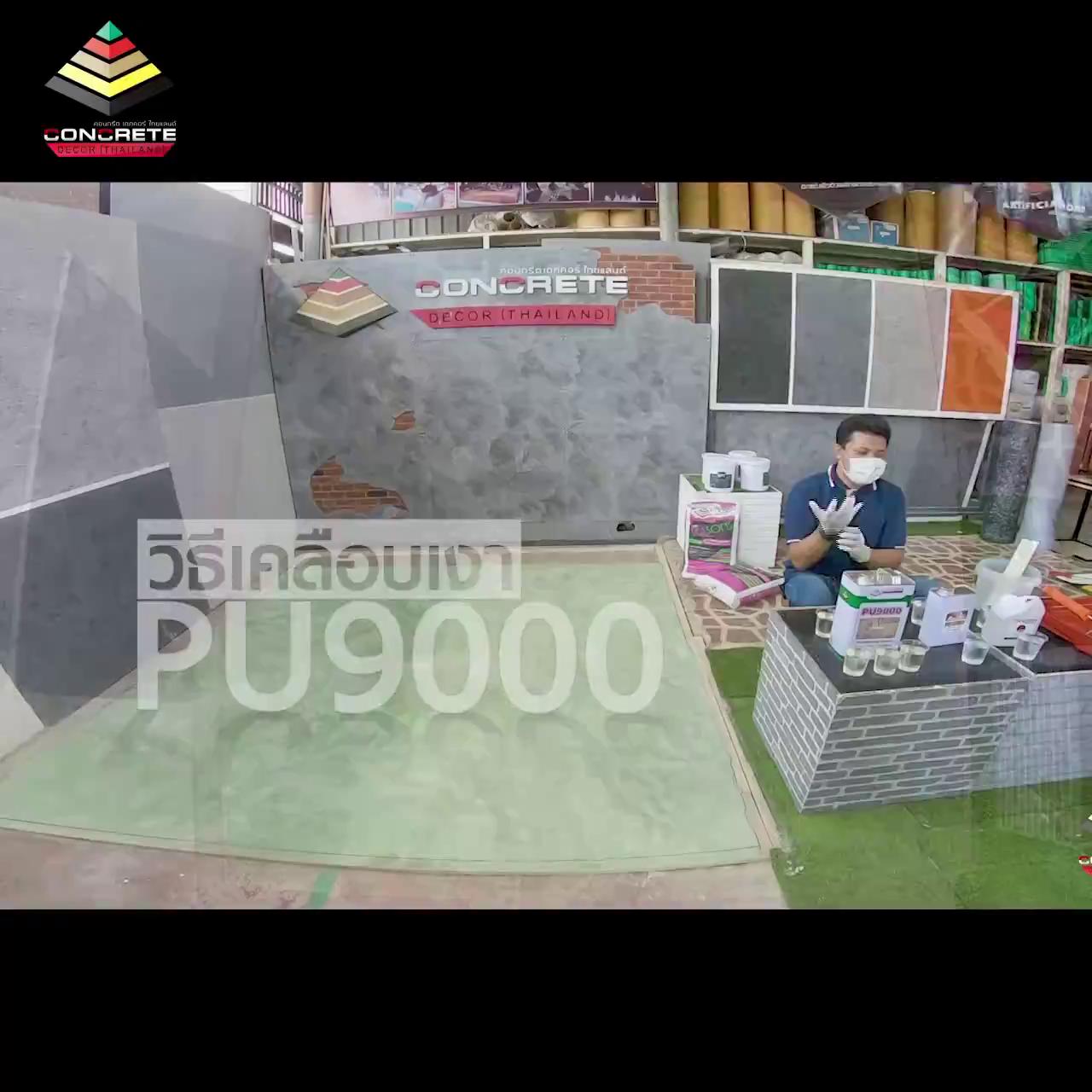 pu9000-น้ำยาเคลือบเงาพื้นปูน-ผนังปูน-ป้องกัน-ตะไคร่-เชื้อรา-กันซึม-กันฝุ่นปูน