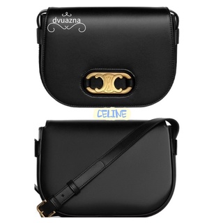 💯 ของแท้ CELINE 22 ใหม่ Arc de Triomphe series LOGO กระเป๋าสะพายข้าง