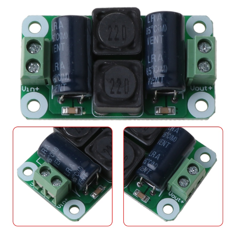 btsg-บอร์ดโมดูลกรองพาวเวอร์ซัพพลาย-0-50v-4a-dc-สําหรับรถยนต์-emi