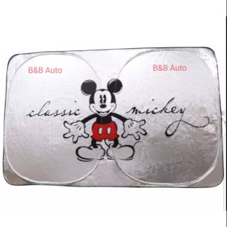 ภาพหน้าปกสินค้าบังแดดหน้ารถยนต์ #Mickey Mouse ที่เกี่ยวข้อง