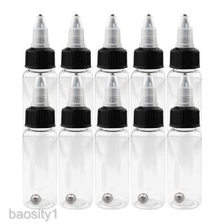 Tattoo Airbrush Ink Pigment Boston Bottles LDPE