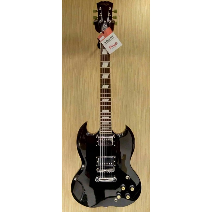 stagg-g-300-bk-tch-ทรง-sg-electric-guitar