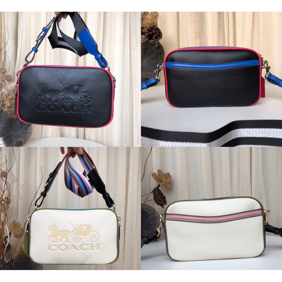 coach-91082-jes-crossbody-in-colorblock-ผู้หญิงกระเป๋าถือสลิงกระเป๋ากล้อง