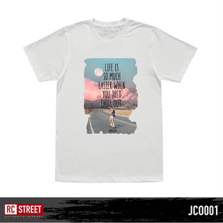 【🔥🔥】RED CHANNEL เสื้อยืด JUST CHILL OUT (JCO - 100% COTTON)